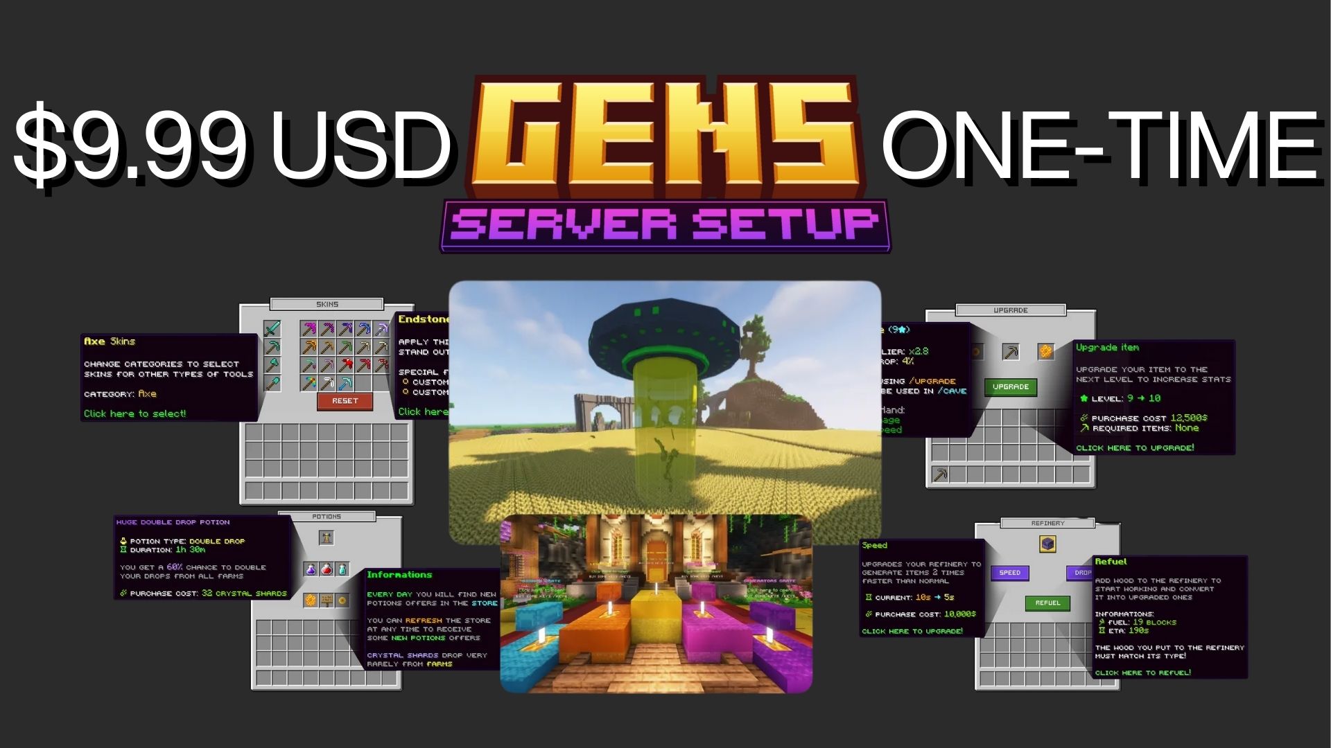 Gens Setup | One-Time